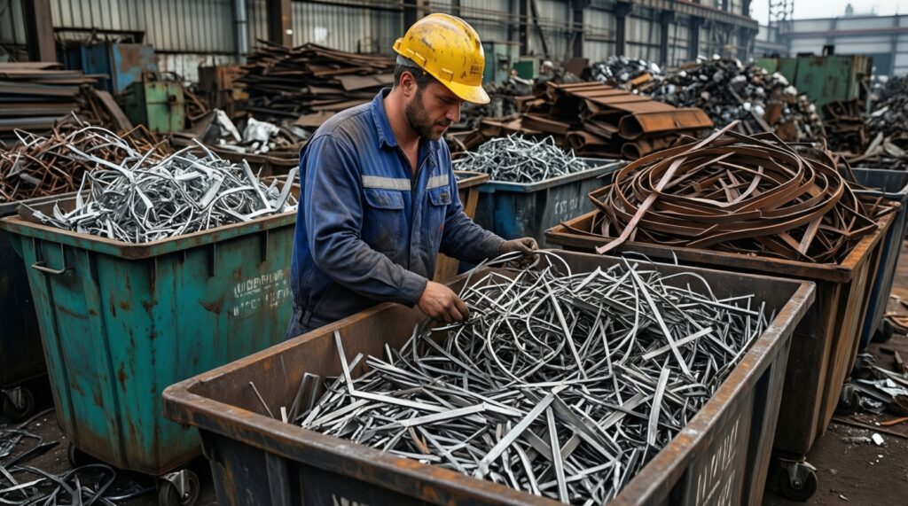 Как работают пункты приёма металлолома: весы, засор, категории и частые