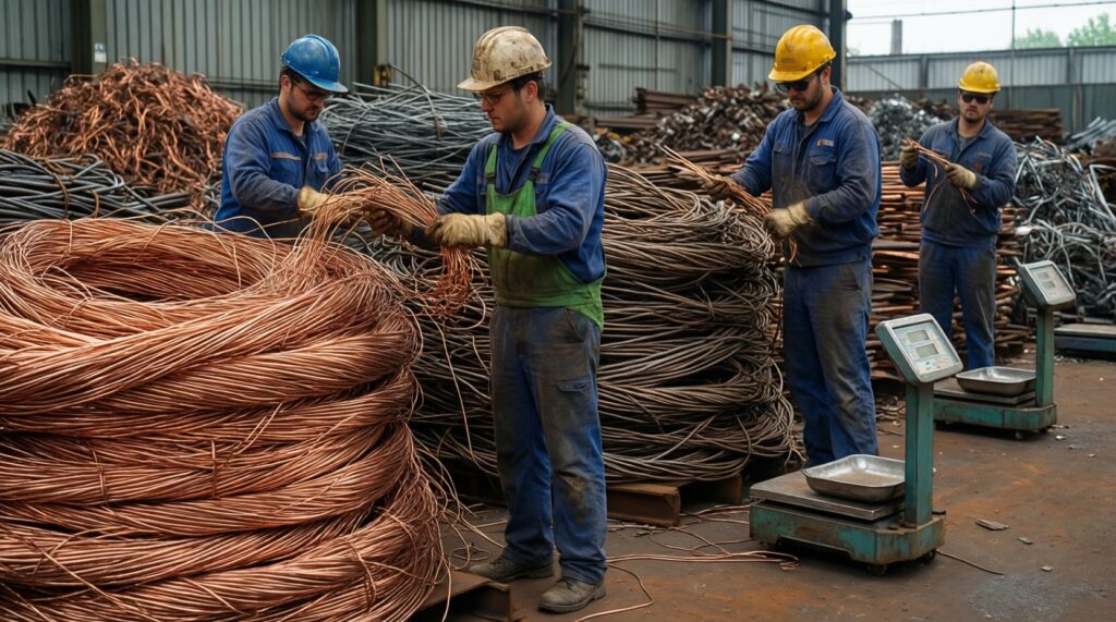 Сортировка металлолома: категории, примеси, что повышает/снижает цену при сдаче - иллюстрация