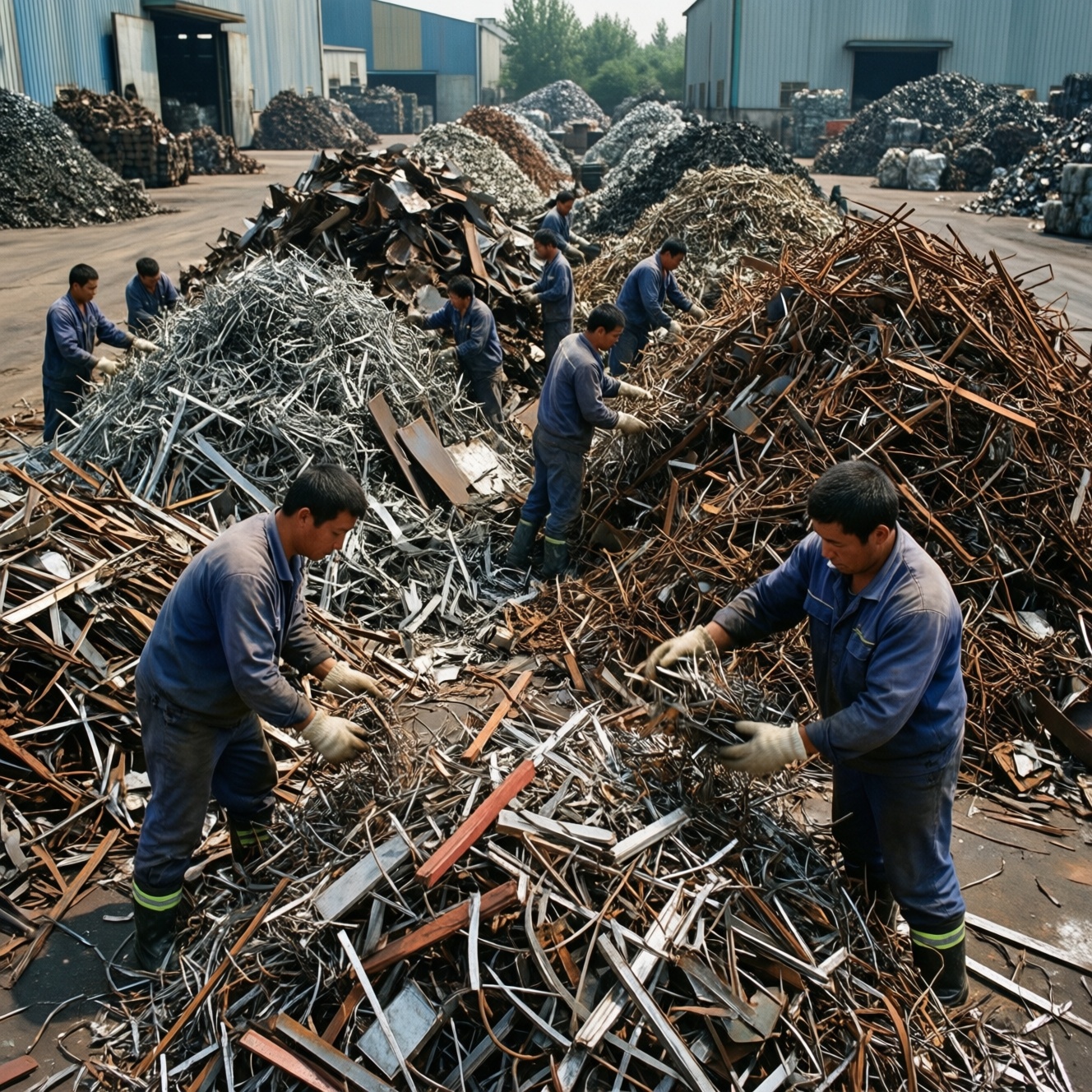Сортировка металлолома: категории и примеси, что влияет на цену при сдаче