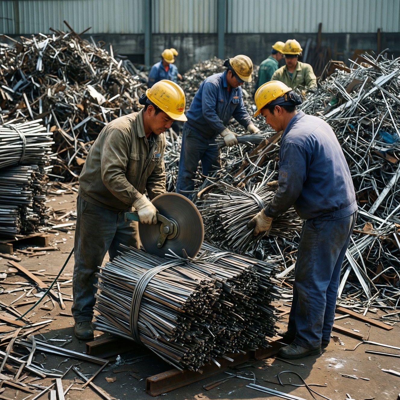 Переработка металла «от А до Я»: от сбора до пункта приёма и дальнейшей переработки