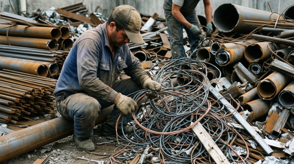 Как подготовить металл к сдаче: резка, разбор, очистка от неметаллических включений - иллюстрация