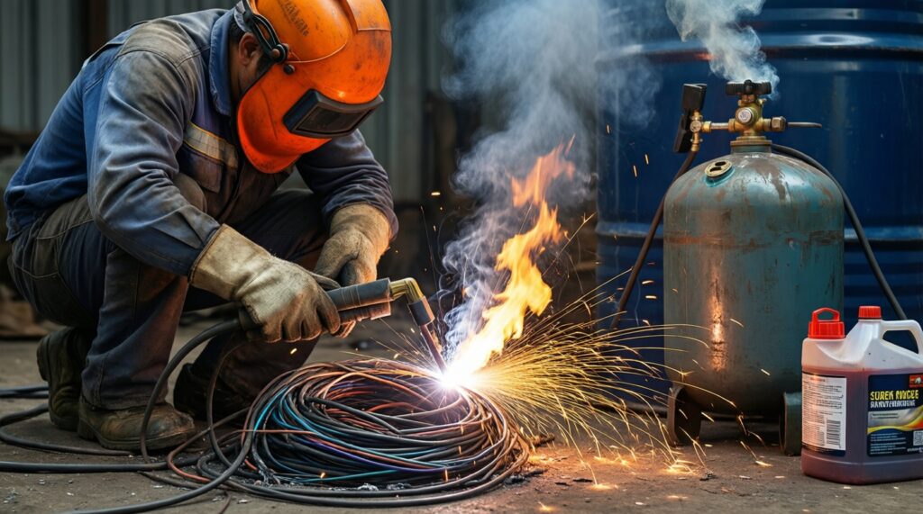 Подготовка металла к сдаче: очистка, разбор, резка и как увеличить цену за килограмм - иллюстрация