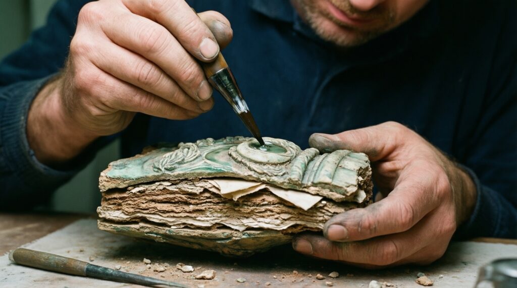 Что делать с находками: чистка, консервация и хранение без повреждений - иллюстрация