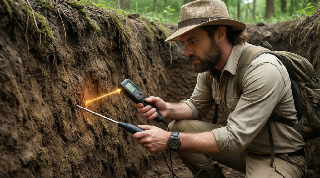 Полевой набор кладоискателя: что реально нужно (лопата, пинпоинтер, перчатки, контейнеры) - иллюстрация