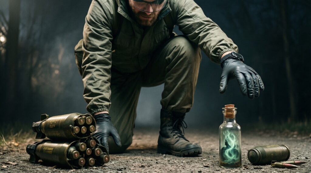 Безопасность на копе: боеприпасы, химия, острые предметы и алгоритм действий при опасной находке - иллюстрация