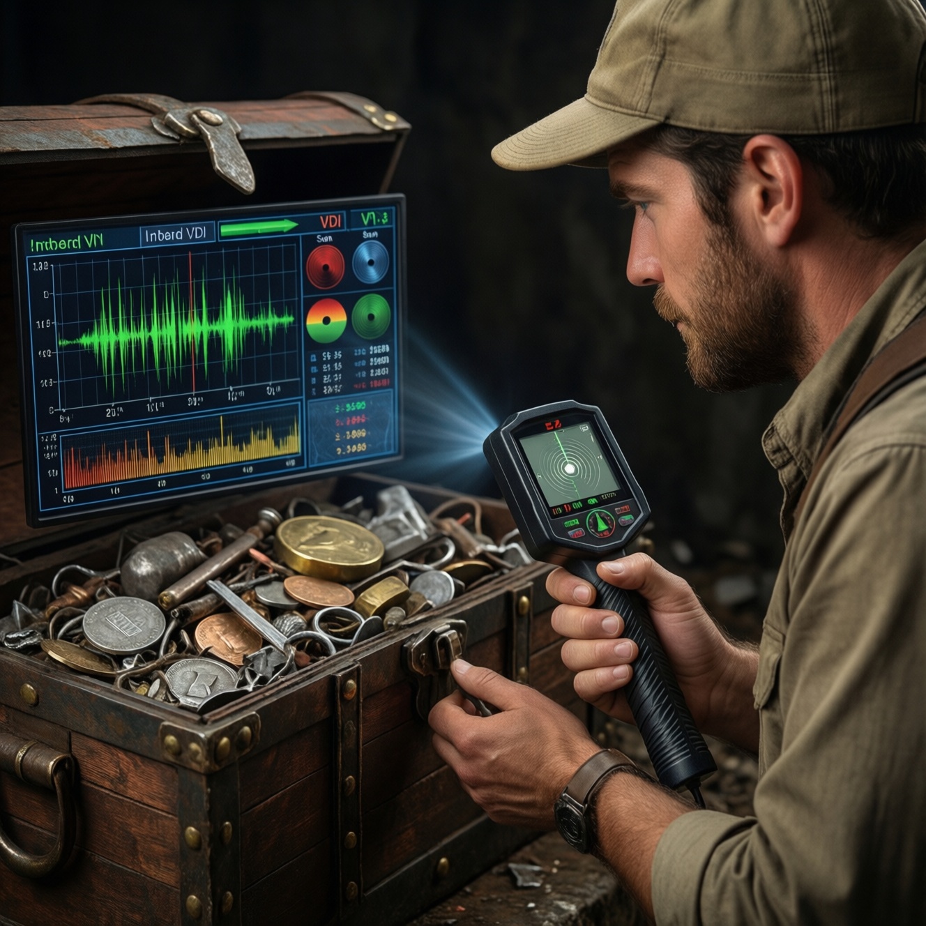 Как отличать цветмет от железа по звуку и Vdi на практике: сигналы и «мусор»