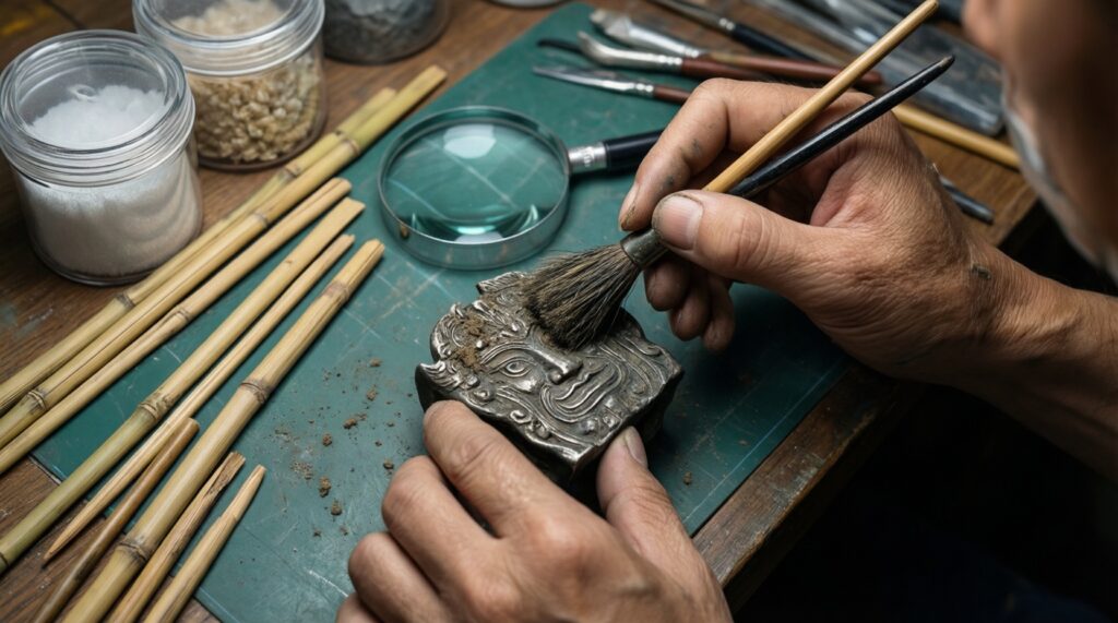 Консервация и хранение: что делать, чтобы находки не разрушались со временем - иллюстрация