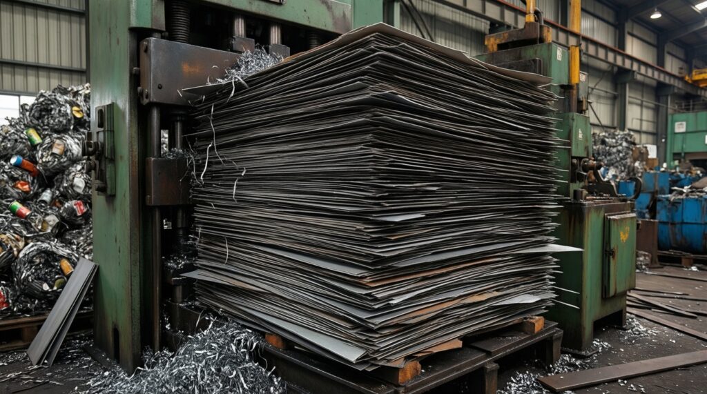 Подготовка металла к сдаче: очистка, резка, прессование и требования приемок - иллюстрация