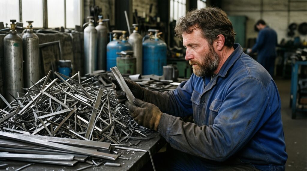 Переработка металла в мастерской: идеи изделий из находок и лома (безопасно и легально) - иллюстрация