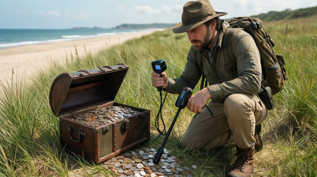 Как выбрать металлоискатель под свои задачи: монеты, реликвии, чермет или золото - иллюстрация