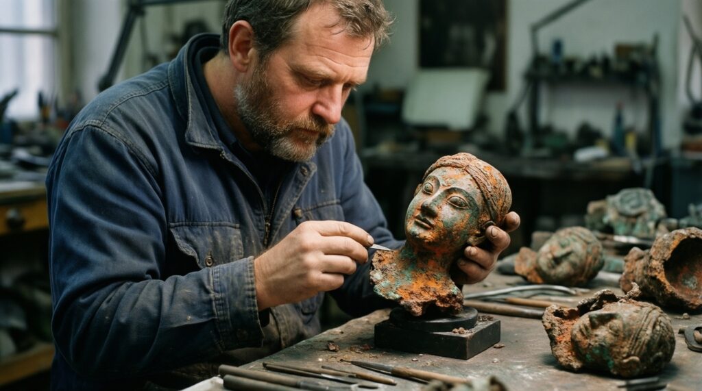 Чистка и консервация находок: что точно нельзя делать с медью, серебром и железом - иллюстрация