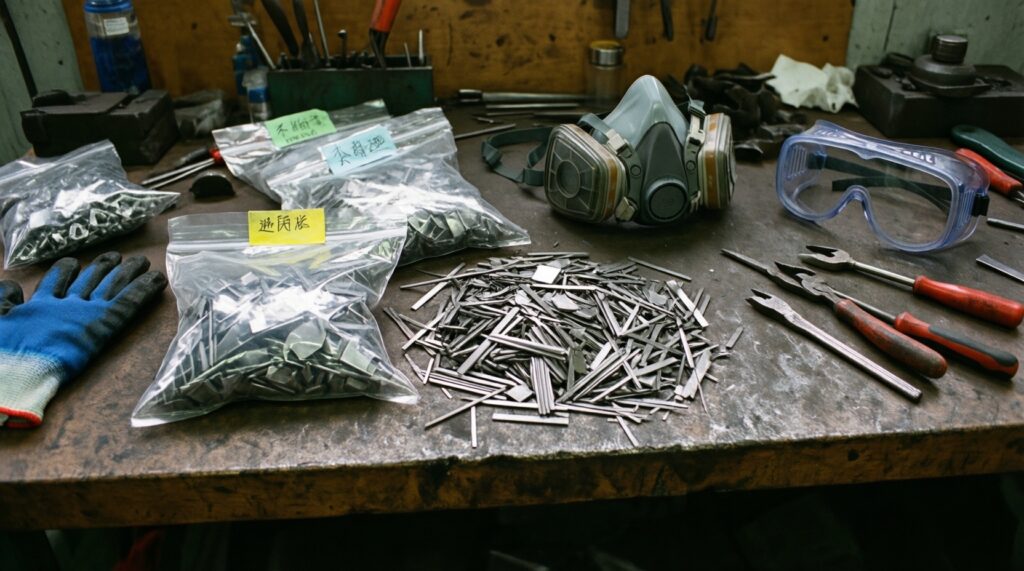 Разделение металлолома на фракции: чермет, цветмет, нержавейка, латунь - как не терять деньги - иллюстрация