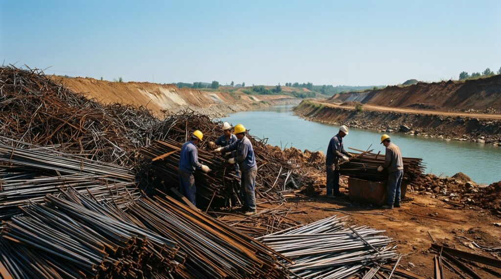 Экология и ответственность: почему переработка металла важна и как минимизировать вред при копе - иллюстрация