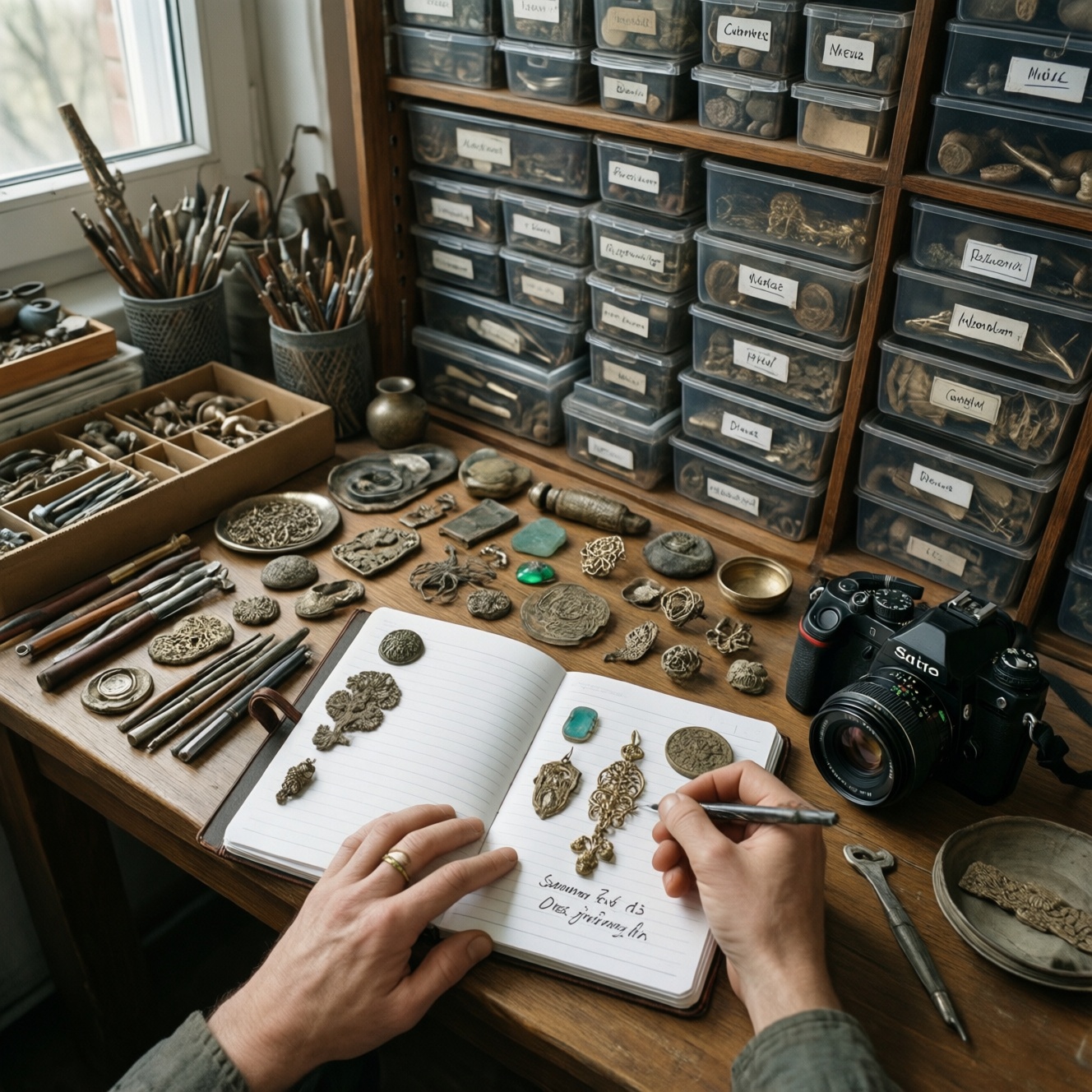 Личные дневники находок: как вести учет, фотографировать и хранить, превращая хобби в контент