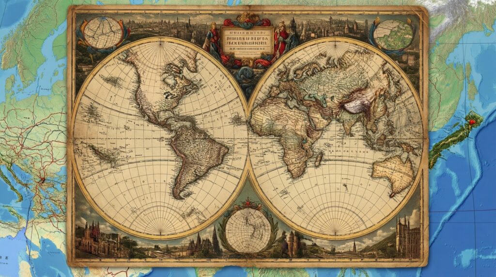 Как читать старые карты и привязывать их к местности: практические методы без сложной геодезии - иллюстрация