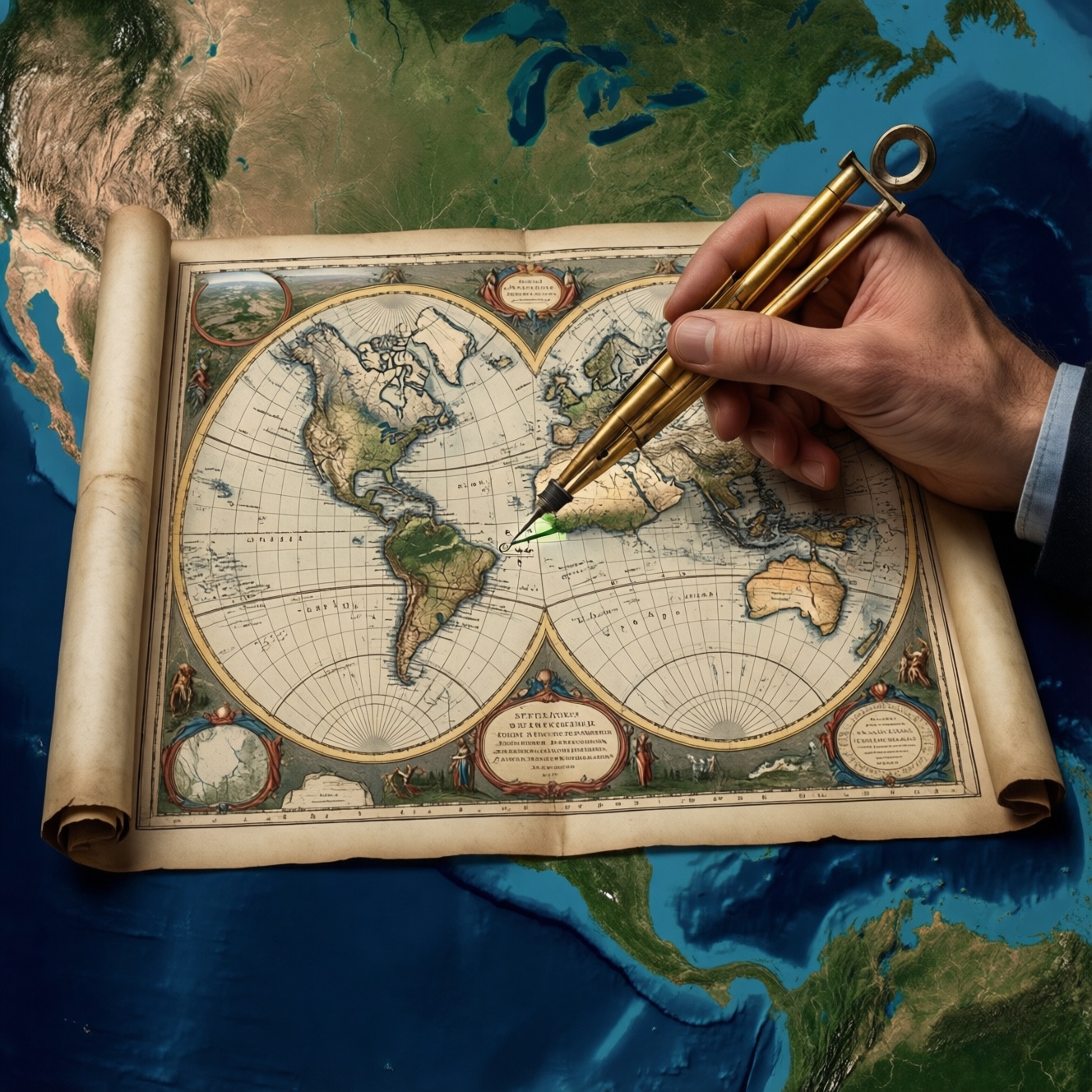 Как читать старые карты и привязывать их к местности без сложной геодезии: практические методы