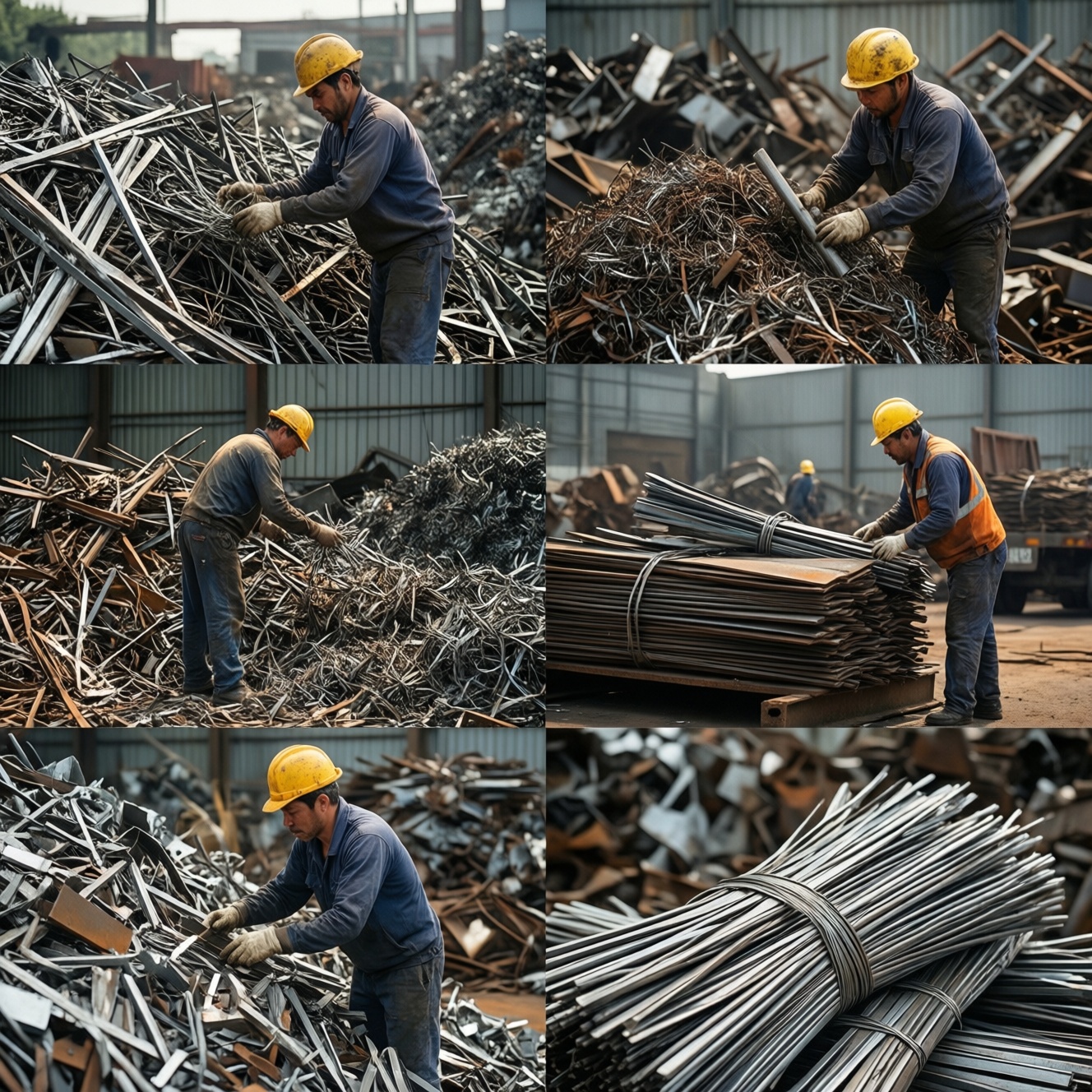 Как подготовить металл к сдаче: разбор, очистка, резка и снижение засора