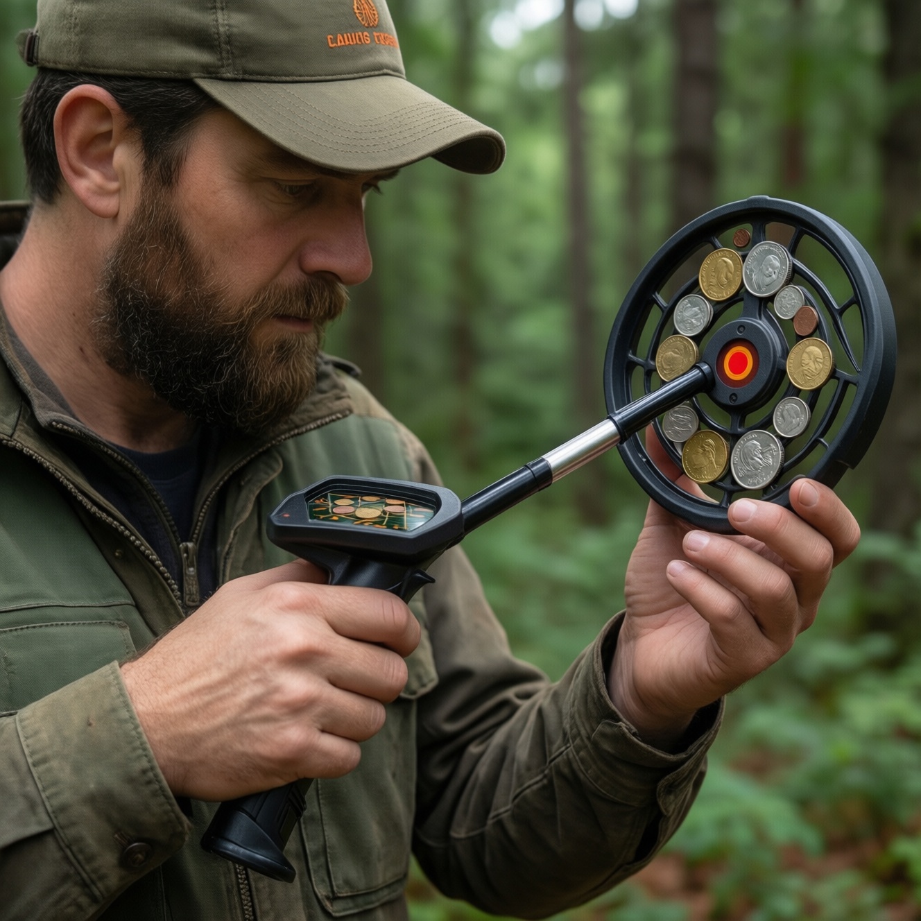 Как отличить монету от «пробки» по сигналу и поведению цели в грунте