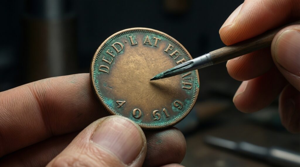 Реставрация находок: базовая чистка монет и предметов без риска испортить патину - иллюстрация