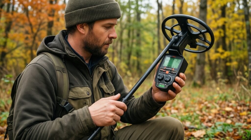 Сезонность поиска: что меняется весной, летом, осенью и зимой (грунт, глубина, мусор) - иллюстрация