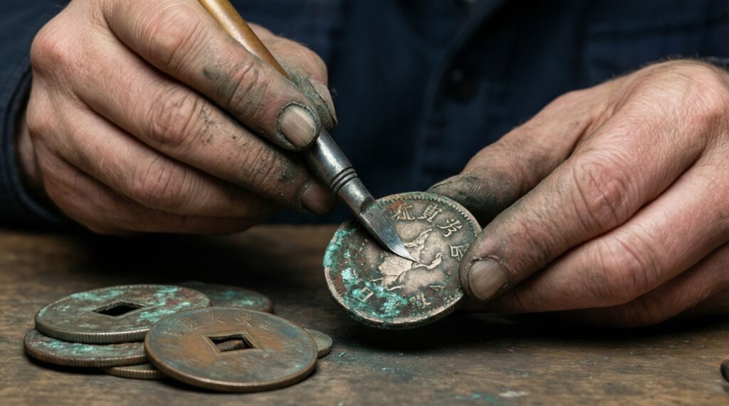 Находки из цветного металла: чистка, консервация и хранение без потери ценности - иллюстрация