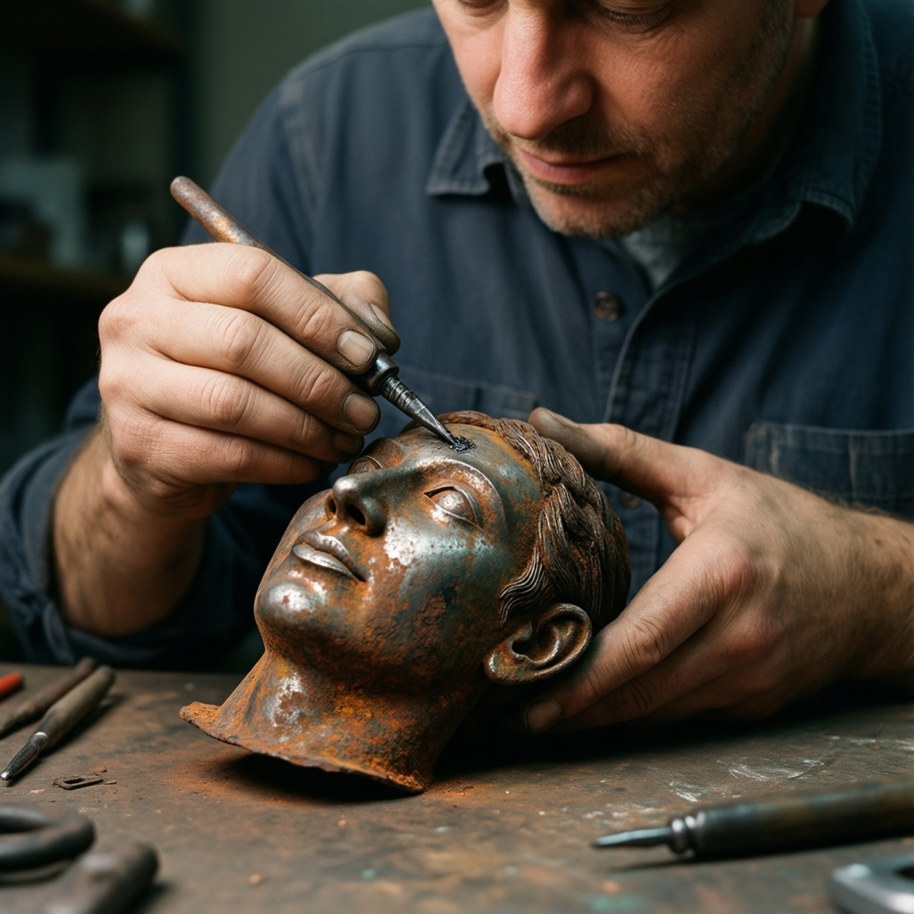 Железные находки и ржавчина: базовые методы стабилизации и когда не чистить