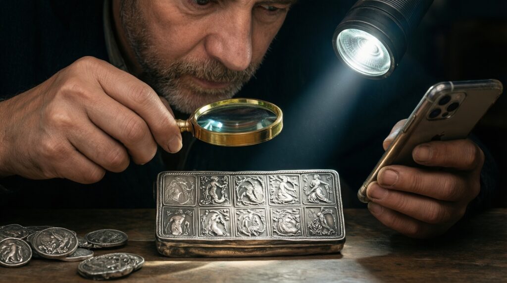 Как отличить старину от современного хлама: признаки, клейма, сплавы, патина - иллюстрация