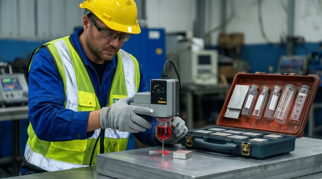 Магнитные тесты и простые способы определения сплавов без лаборатории - иллюстрация