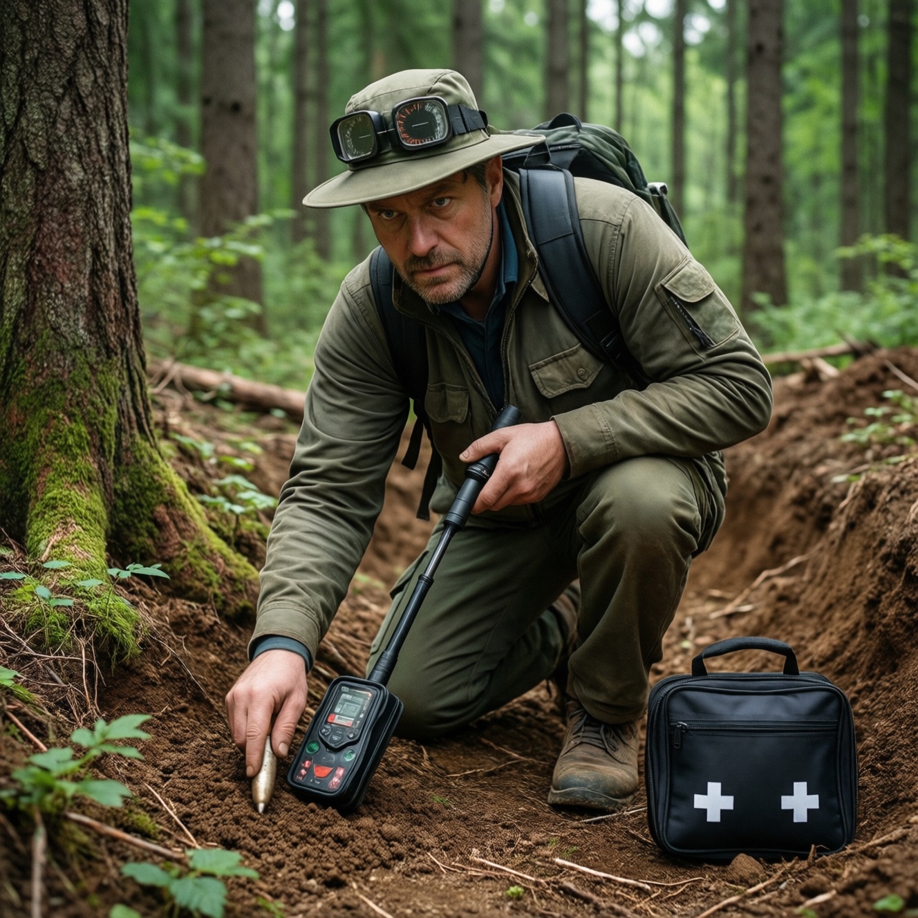 Безопасность в копе: опасные предметы, химия, ямы, клещи и первая помощь