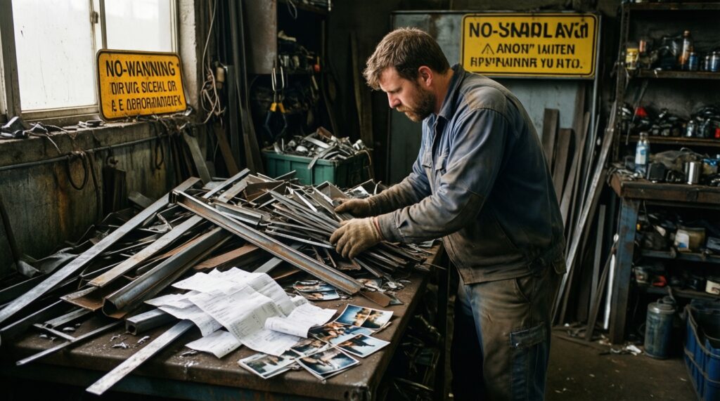 Переработка металла своими руками: что можно делать законно и безопасно в гараже/мастерской - иллюстрация