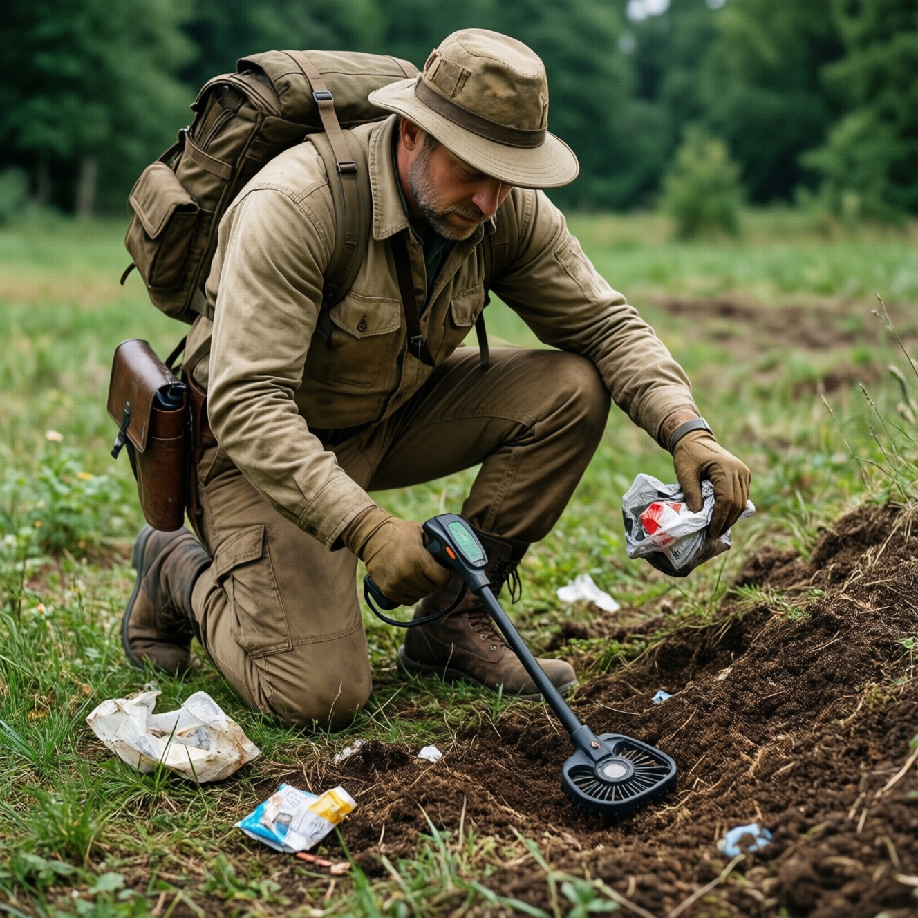 Экологичное кладоискательство: как копать без вреда природе и оставлять место лучше, чем было